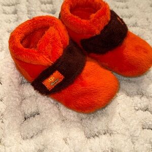 UGG Orange and Brown Cozy Reeces Slippers